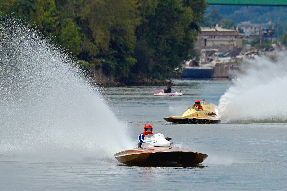 The Energy Behind the Wheeling Vintage Regatta